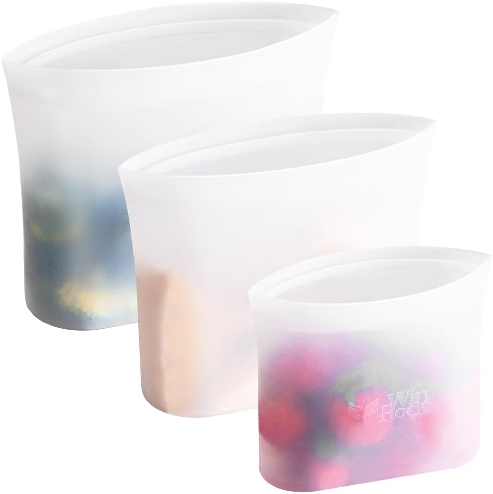 Stand-Up Silicone Food Bags, 3-Pack — current captured option