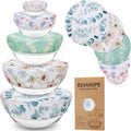 Elastic Beeswax Bowl Covers, 5-Pack — current captured option