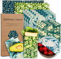 Beeswax Food Wraps, Flowers and Leaves — current captured option